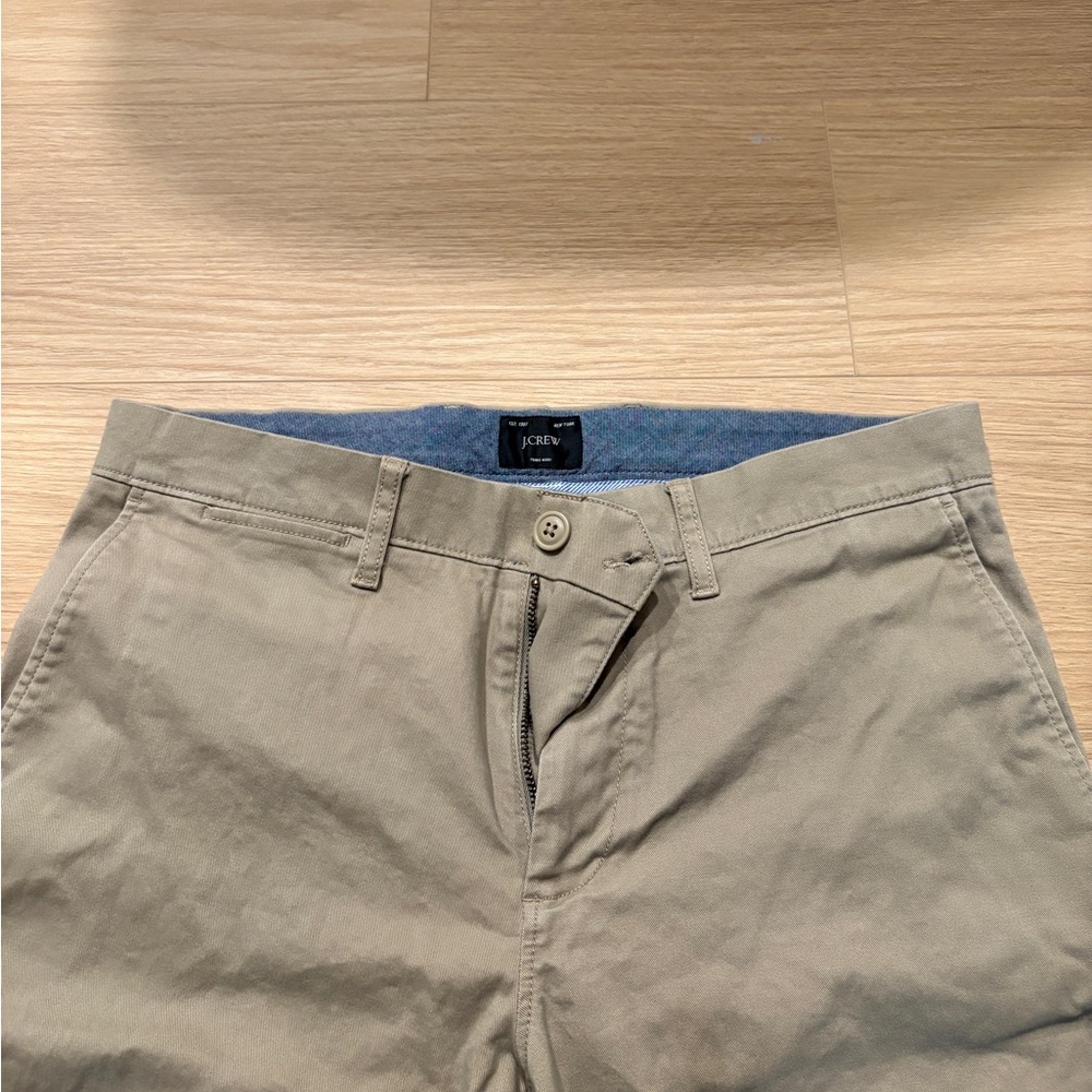 J. Crew Men's Khaki Chino Pants 484 Slim 29x30